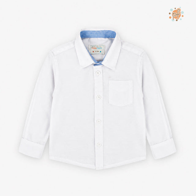 CAMISA ML OXFORD BLANCO