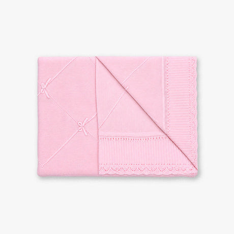 COLCHA DE HILO LACITO ROSADO