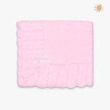 COLCHA DE HILO RISUEÑO ROSADO