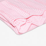 COLCHA DE HILO RISUEÑO ROSADO