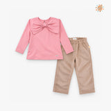 CONJUNTO CORDUROY DULCE MARRON