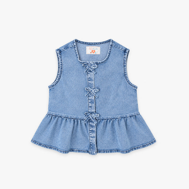 CONJUNTO DENIM BLUSA PANTALON EMMA CELESTE