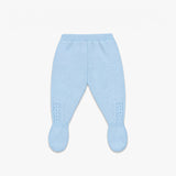 CONJUNTO ROMBO TEJIDO CELESTE