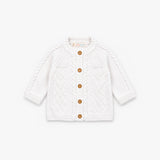 CONJUNTO TEJIDO CORAZON BLANCO