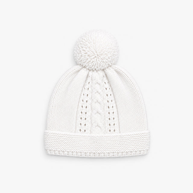CONJUNTO TEJIDO CORAZON BLANCO