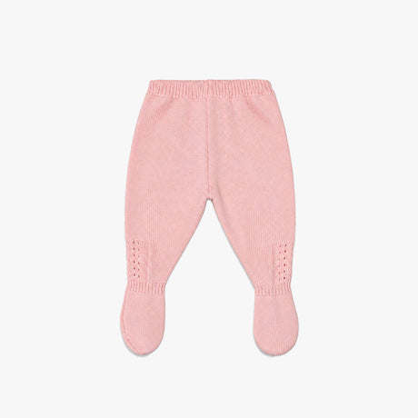 CONJUNTO TEJIDO CORAZON PALO ROSA