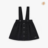 FALDA CON TIRANTES BRITANY NEGRO
