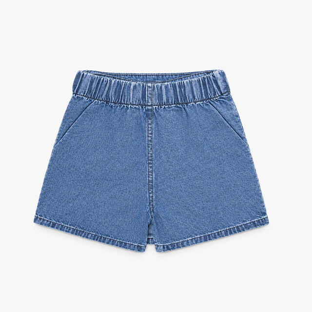 FALDA SHORT DENIM RENATA AZUL