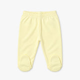 PANTALON con pie AMARILLO