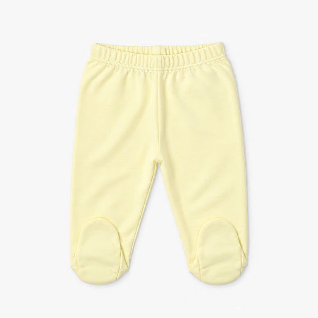 PANTALON con pie AMARILLO