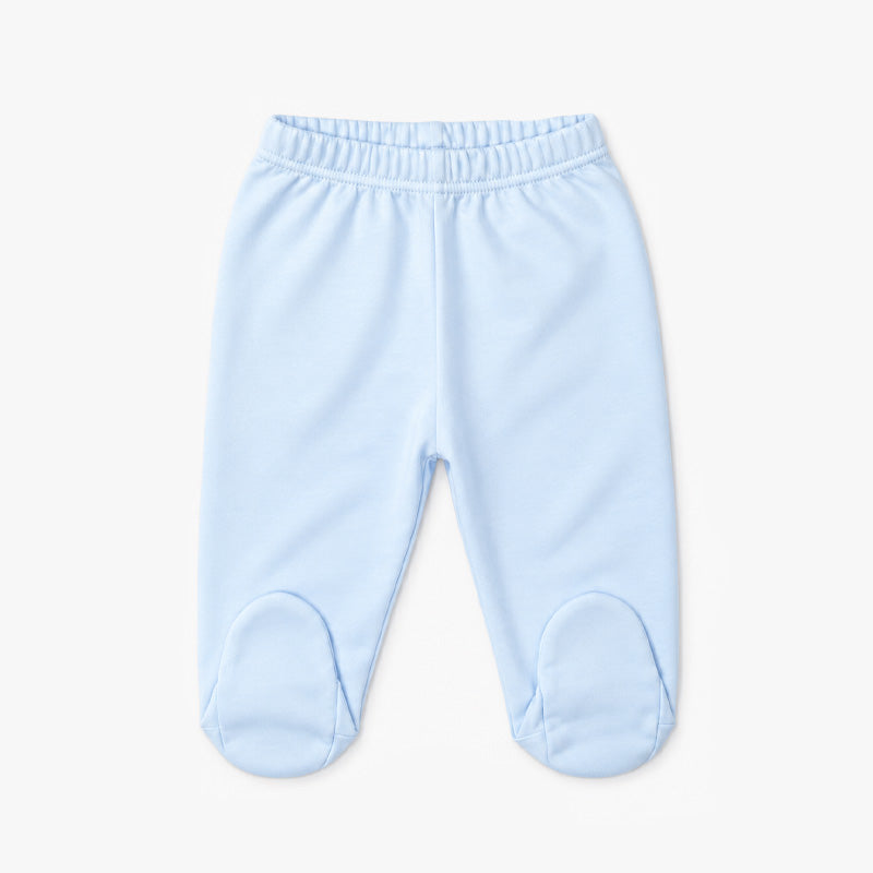 PANTALON con pie CELESTE