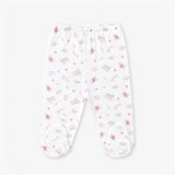PANTALON con pie FLORES