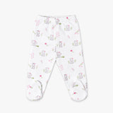 PANTALON con pie JUNGLE ROSE