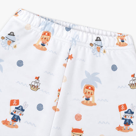 PANTALON con pie PIRATAS