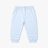 PANTALON con puño CELESTE