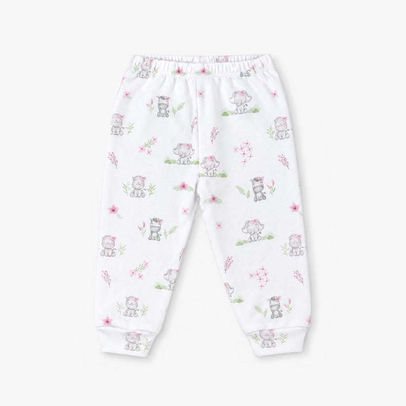 PANTALON con puño JUNGLE ROSE