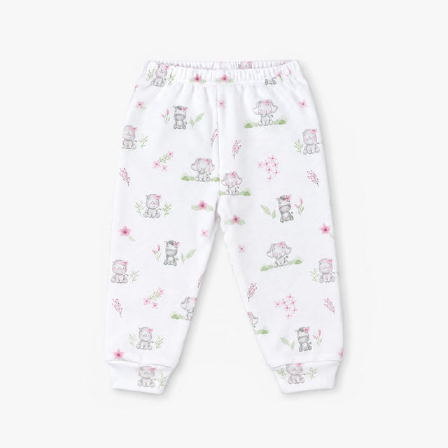 PANTALON con puño JUNGLE ROSE