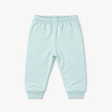 PANTALON con puño VERDE CEMENTO