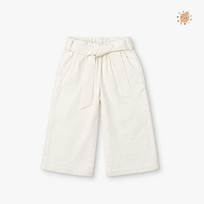 PANTALON LINO LAZO VALERIA CREMA