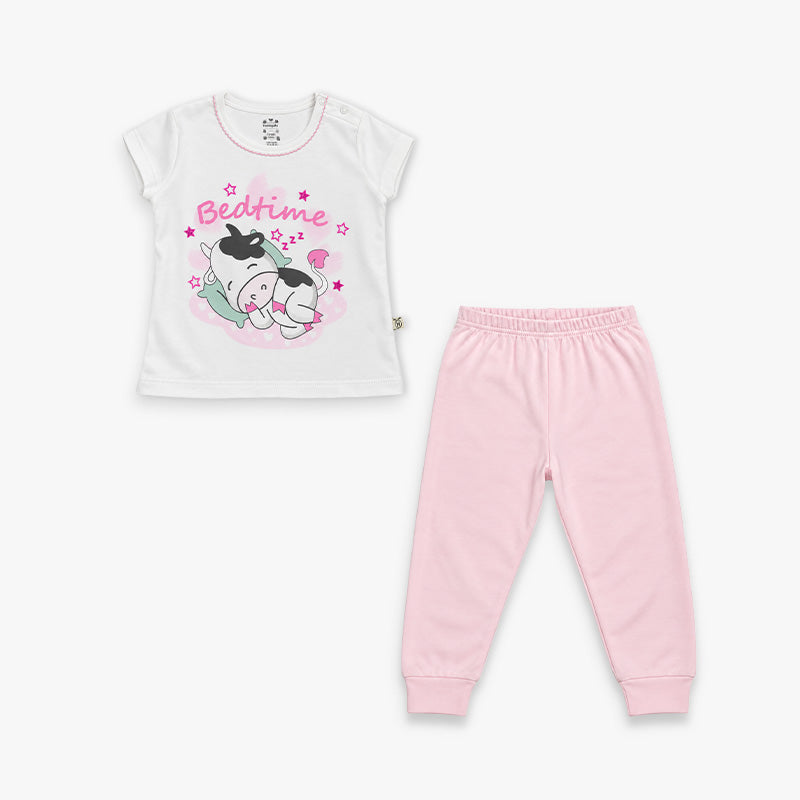 PIJAMA ALGODÓN MC LOLA ROSADO