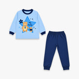 PIJAMA ALGODON ML OSITO CELESTE