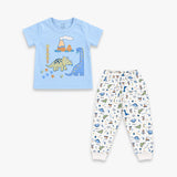 PIJAMA MC DINO RETRO MELANGE
