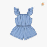 ROMPER DENIM PIA CELESTE