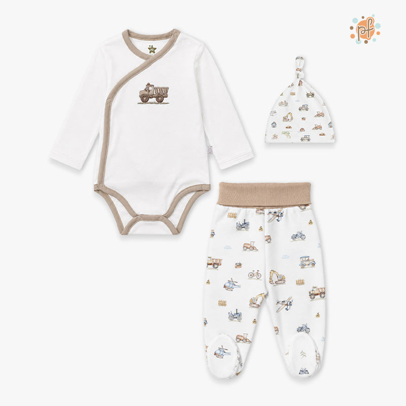 SET 3 PZAS BODY CRUZADO TRANSPORTE