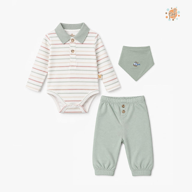 SET 3 PZAS BODY PANTALON TRANSPORTE