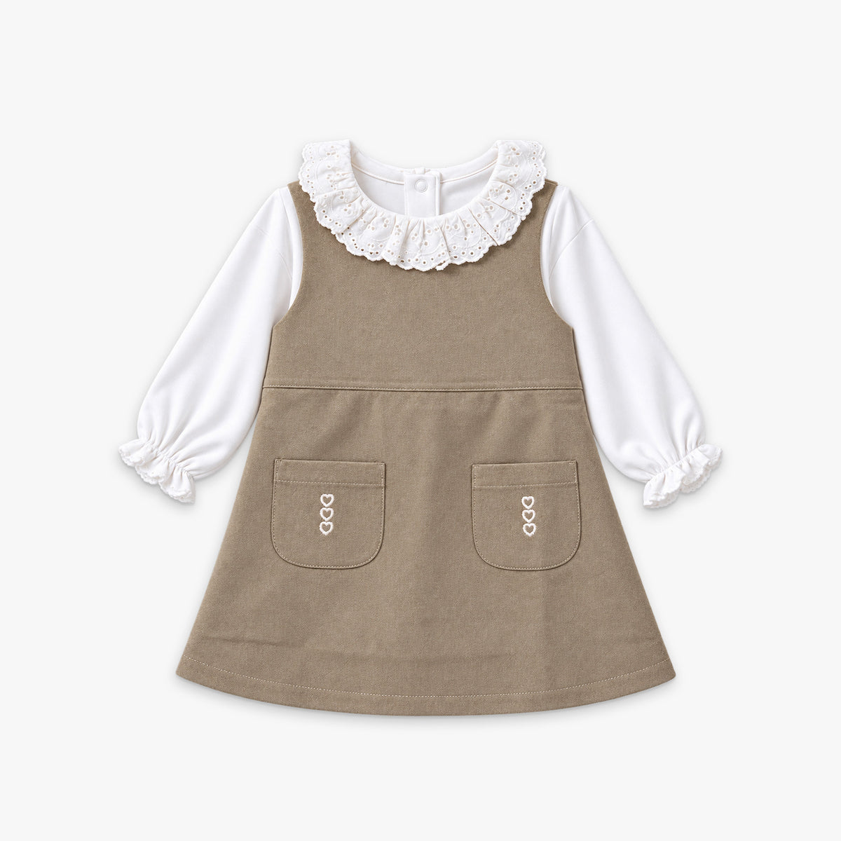 SET JUMPER POLO CBB HILDITA BEIGE