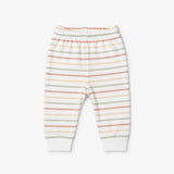 SET X2 PANTALONES con pie RAYAS TRANSPORTE
