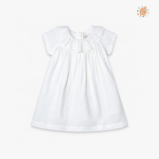 VESTIDO MC EVA BOBOS BLANCO