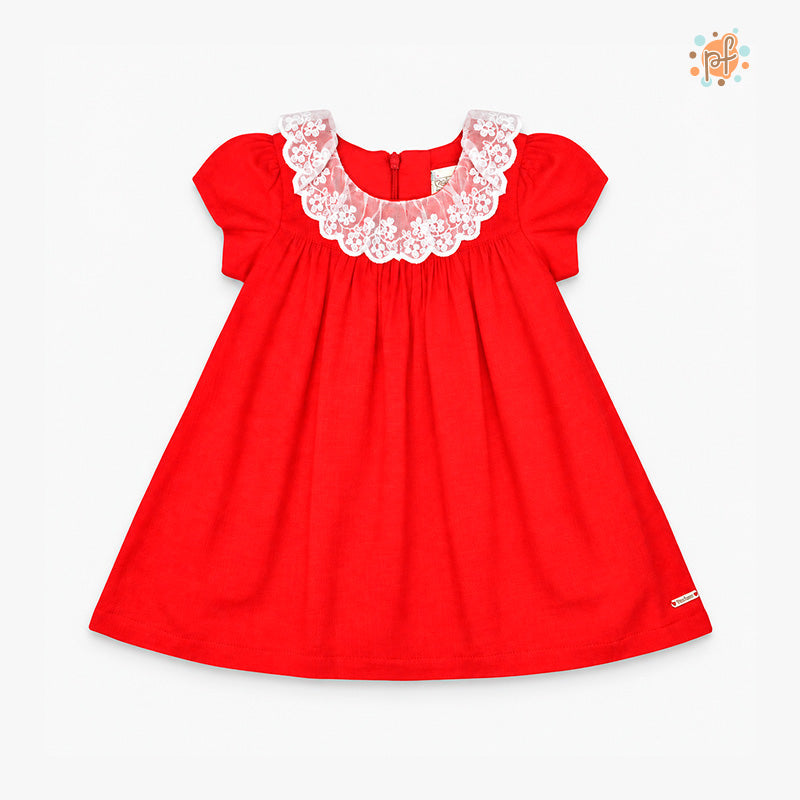 VESTIDO MC EVA BOBOS ROJO