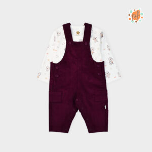 PF Conjunto Overol Guinda Jean Pier