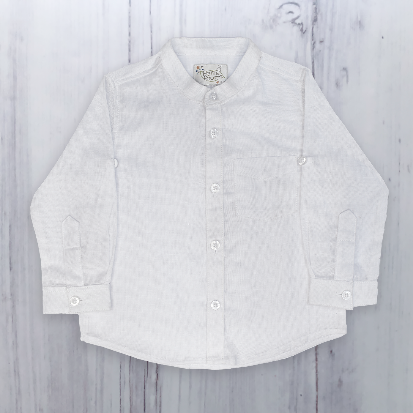 Petite Fourmi Camisa blanco Neru Jose