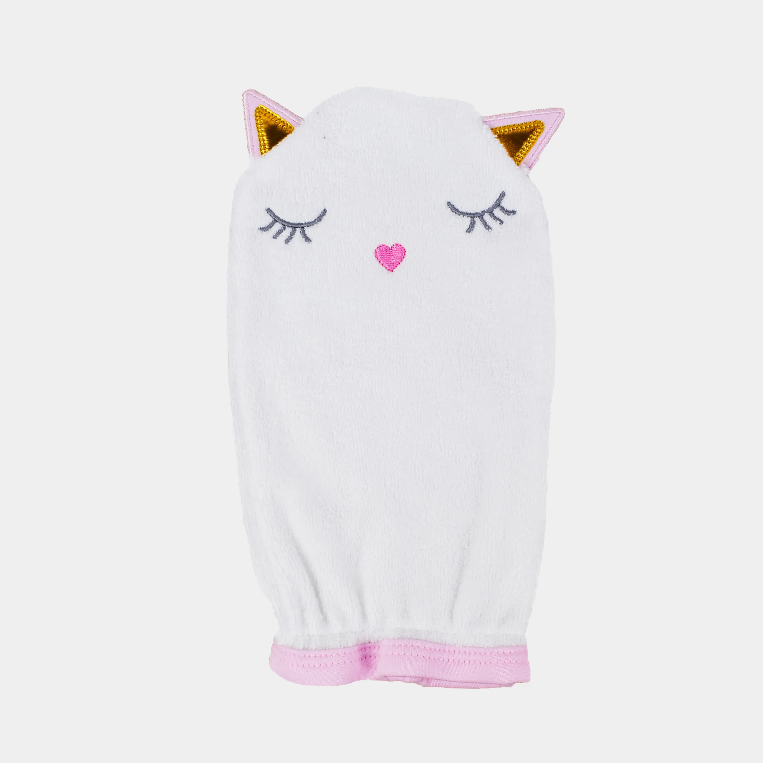 Toalla bebé gatito rosa – Veracris