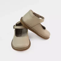 Calzado 100% cuero Zapato Niño Marron 2244 - Hormiguita bebé