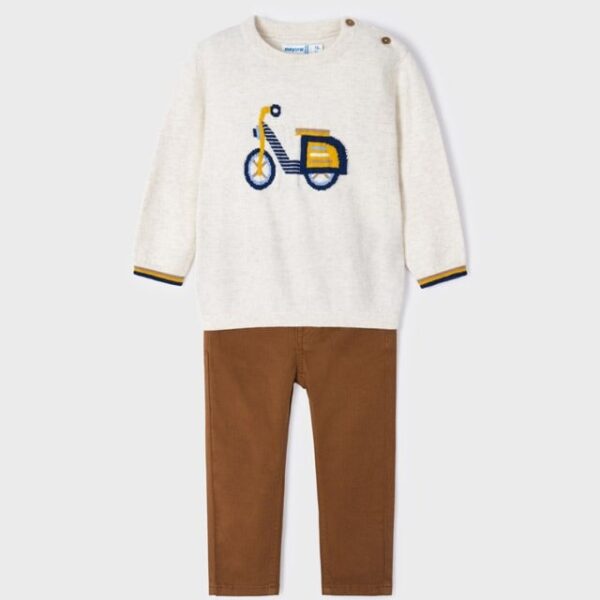 Conjunto Jersey Intarsia 2538
