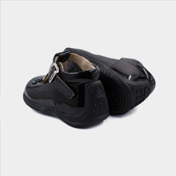 Zapato Pibe Negro Charol 5034 - Image 3