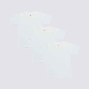 Set 3 piezas Algodón MC Unisex Blanco