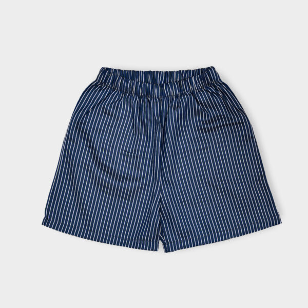Pijama Algodón Niño Short + Polo MC Azul Dyland - Image 2
