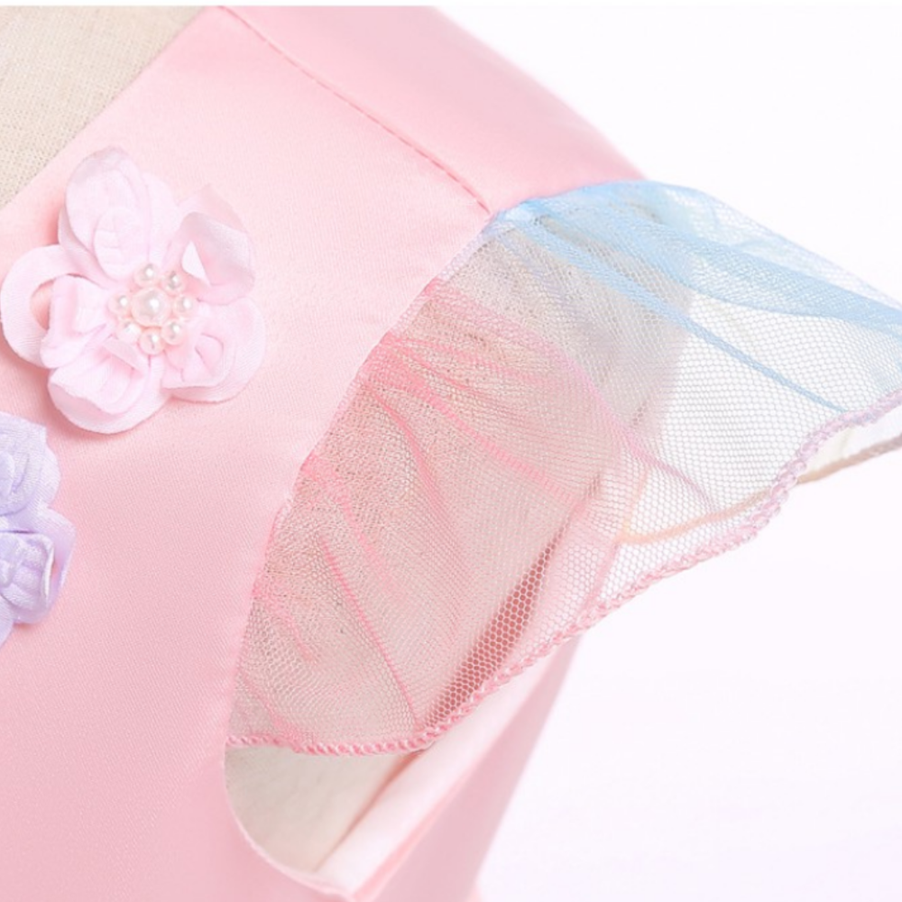 VESTIDO MANGA CORTA ROSADO ESTEL - Image 4