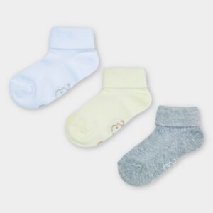 Medias Algodón Pack X3 Niño
