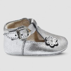 Zapato Badana Plateado H-662