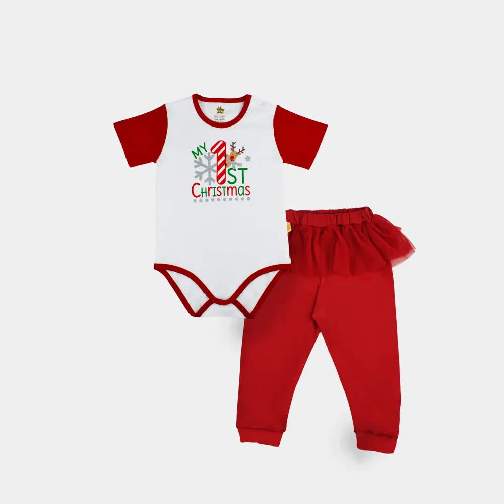 Conjunto Navideño 1 navidad blanco