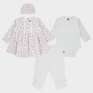 Ajuar Plush Blanco Florencia