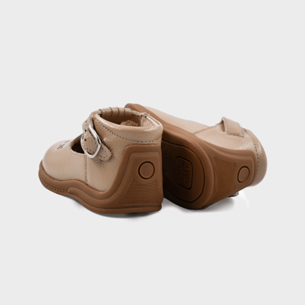 Zapato Pibe Niña Lagrimas Beige - Image 3