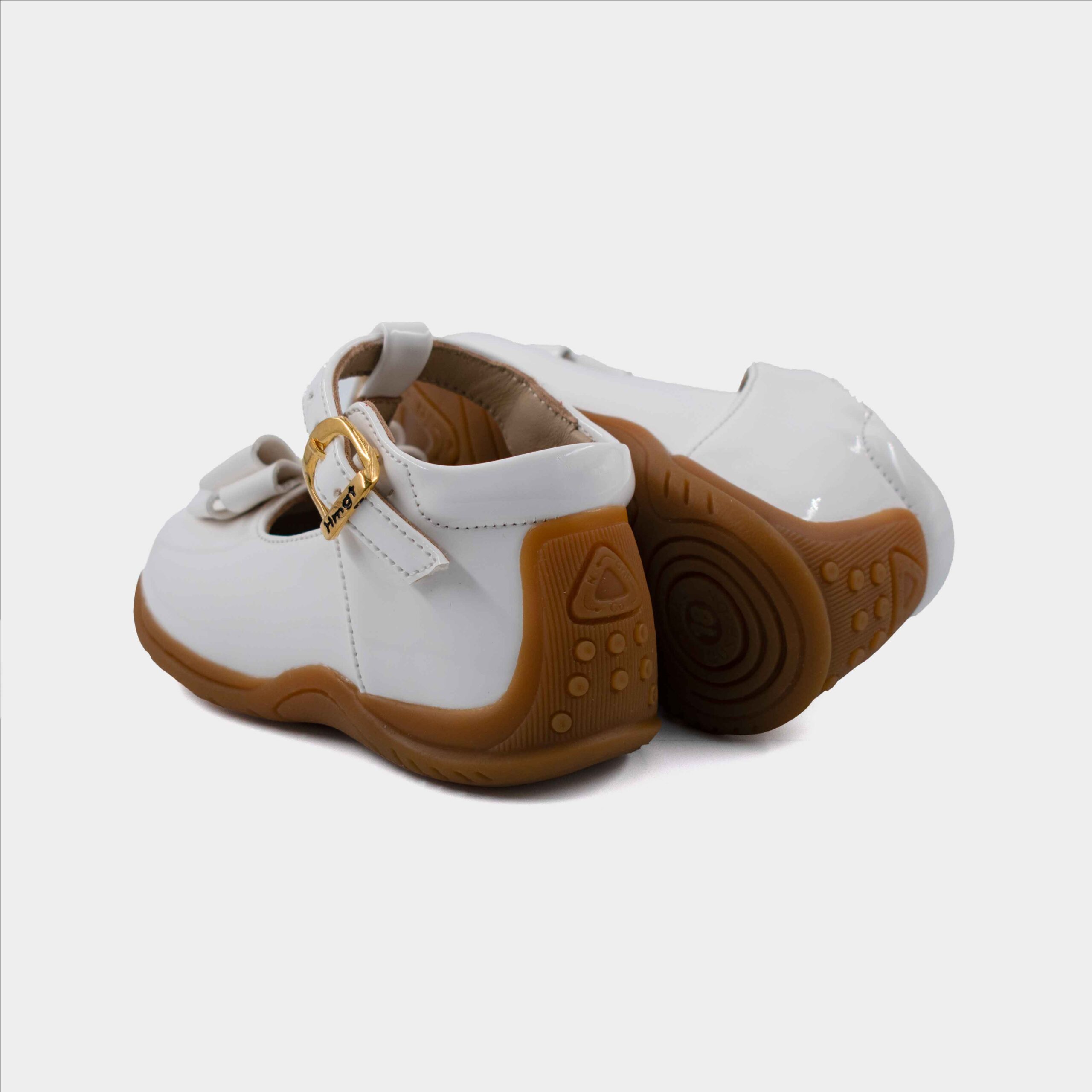 Zapato Pibe Blanco Charol 2421-C - Image 3