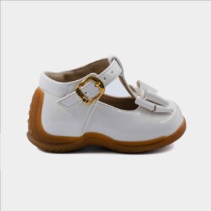 Zapato Pibe Blanco Charol 2421-C