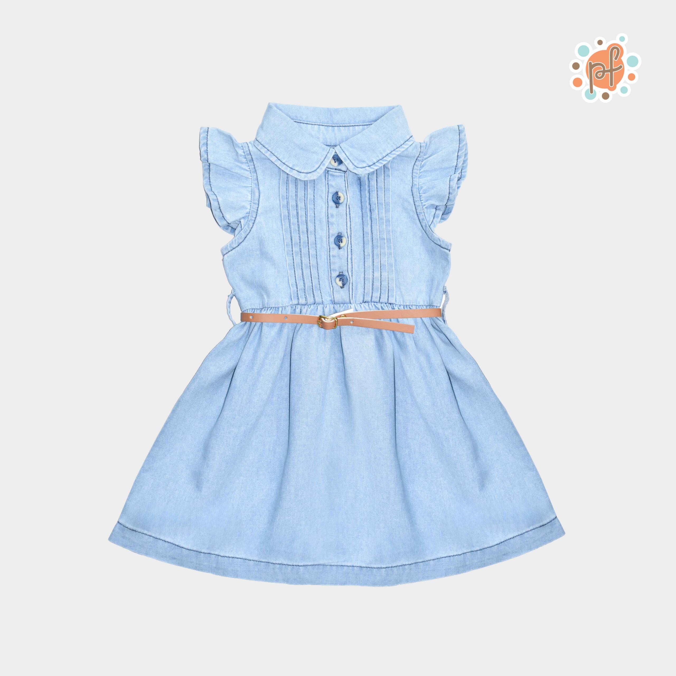 VESTIDO DENIM CELESTE